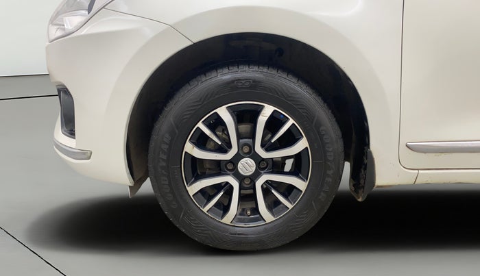 2019 Maruti Dzire VXI AMT, Petrol, Automatic, 80,376 km, Left Front Wheel