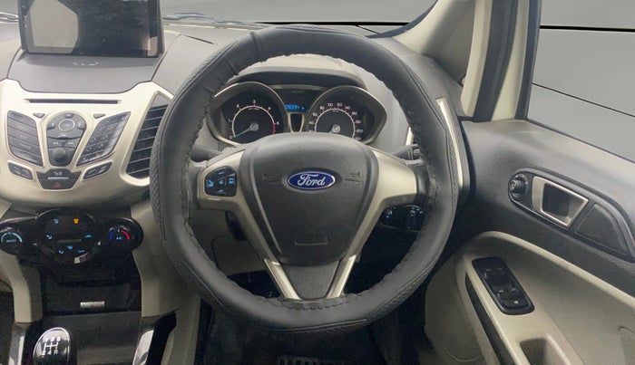 2015 Ford Ecosport TREND 1.5L DIESEL, Diesel, Manual, 92,198 km, Steering Wheel Close Up