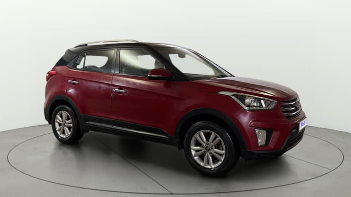 2016 Hyundai Creta SX PLUS 1.6 PETROL, Petrol, Manual, 52,760 km, Right Front Diagonal