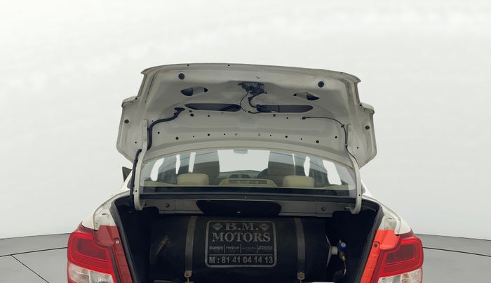 2018 Maruti Dzire VXI AMT, CNG, Automatic, 1,46,610 km, Boot Door Open