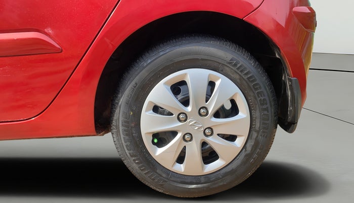 2012 Hyundai i10 SPORTZ 1.2 AT, Petrol, Automatic, 32,816 km, Left Rear Wheel