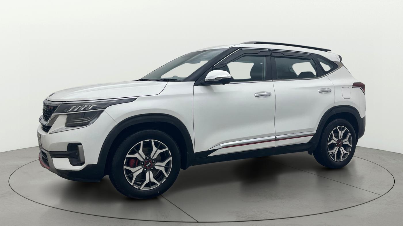 2021 KIA SELTOS GTX PLUS AT 1.5 DIESEL, Diesel, Automatic, 95,162 km, Left Front Diagonal