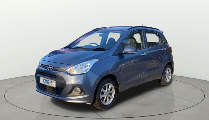 2014 Hyundai Grand i10 ASTA 1.2 KAPPA VTVT, Petrol, Manual, 90,259 km, Left Front Diagonal