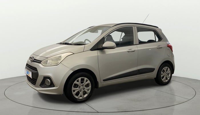 2016 Hyundai Grand i10 SPORTZ 1.2 KAPPA VTVT, Petrol, Manual, 85,455 km, Left Front Diagonal