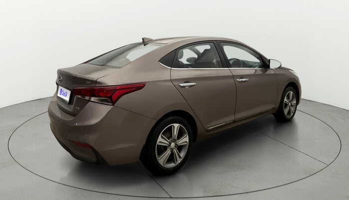 2019 Hyundai Verna 1.6 VTVT SX + AT, Petrol, Automatic, 48,992 km, Right Back Diagonal