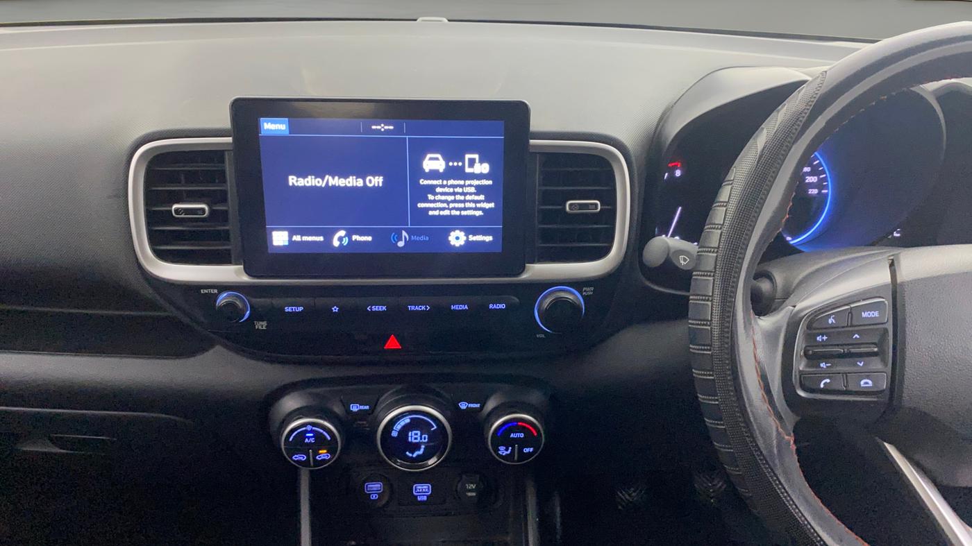 2020 Hyundai VENUE SX 1.0 TURBO, Petrol, Manual, 96,521 km, Air Conditioner