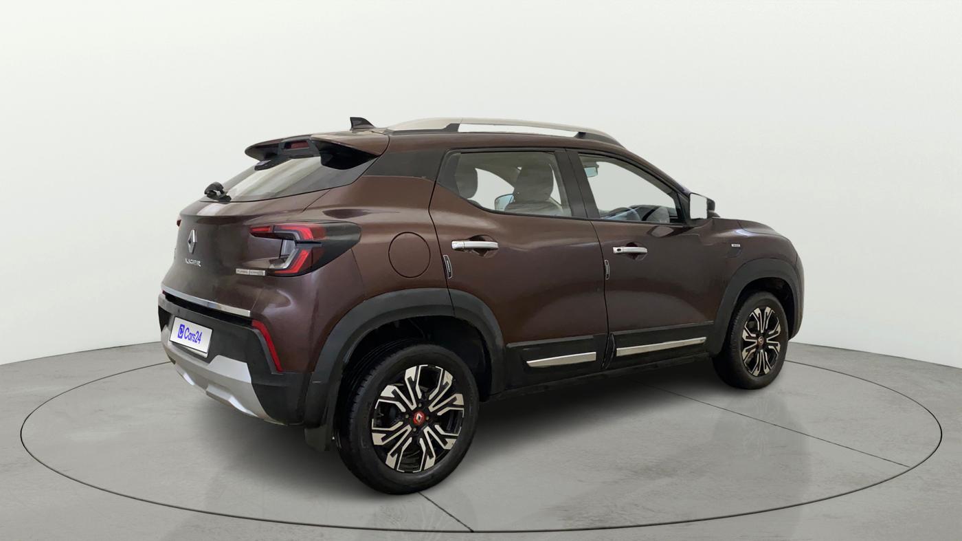 2023 Renault Kiger RXZ TURBO CVT, Petrol, Automatic, 94,104 km, Right Back Diagonal