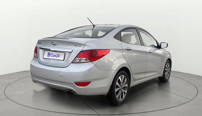 2013 Hyundai Verna FLUIDIC 1.6 CRDI SX, Diesel, Manual, 96,358 km, Right Back Diagonal