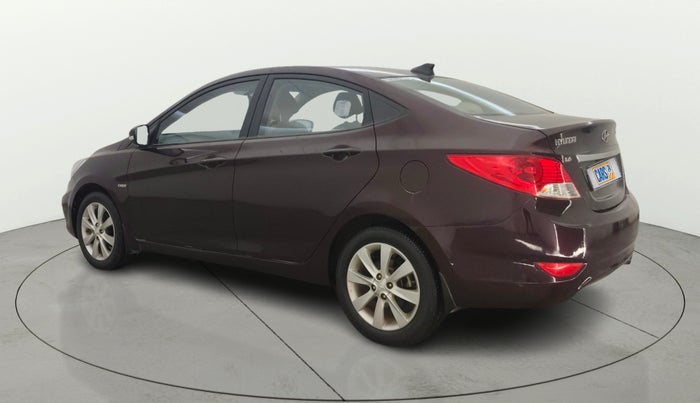 2013 Hyundai Verna FLUIDIC 1.6 CRDI SX, Diesel, Manual, 31,253 km, Left Back Diagonal