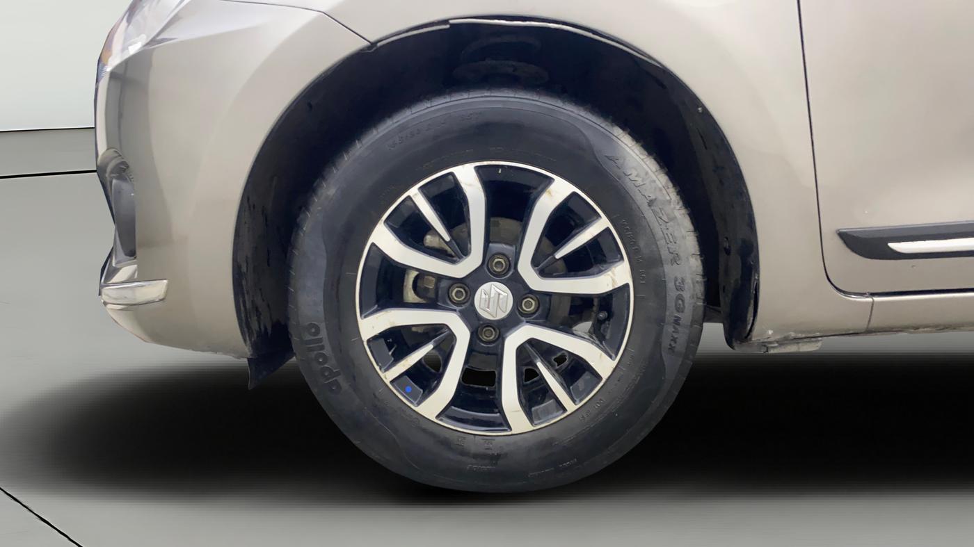 2020 Maruti Dzire VXI AMT, Petrol, Automatic, 45,318 km, Left Front Wheel