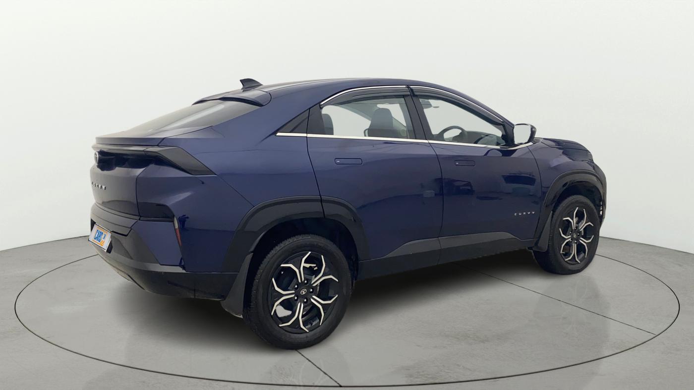 2025 Tata Curvv Creative 1.2 Petrol 6MT, Petrol, Manual, 13,302 km, Right Back Diagonal