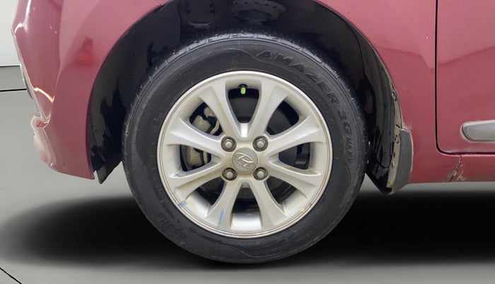 2015 Hyundai Grand i10 ASTA AT 1.2 KAPPA VTVT, Petrol, Automatic, 50,222 km, Left Front Wheel