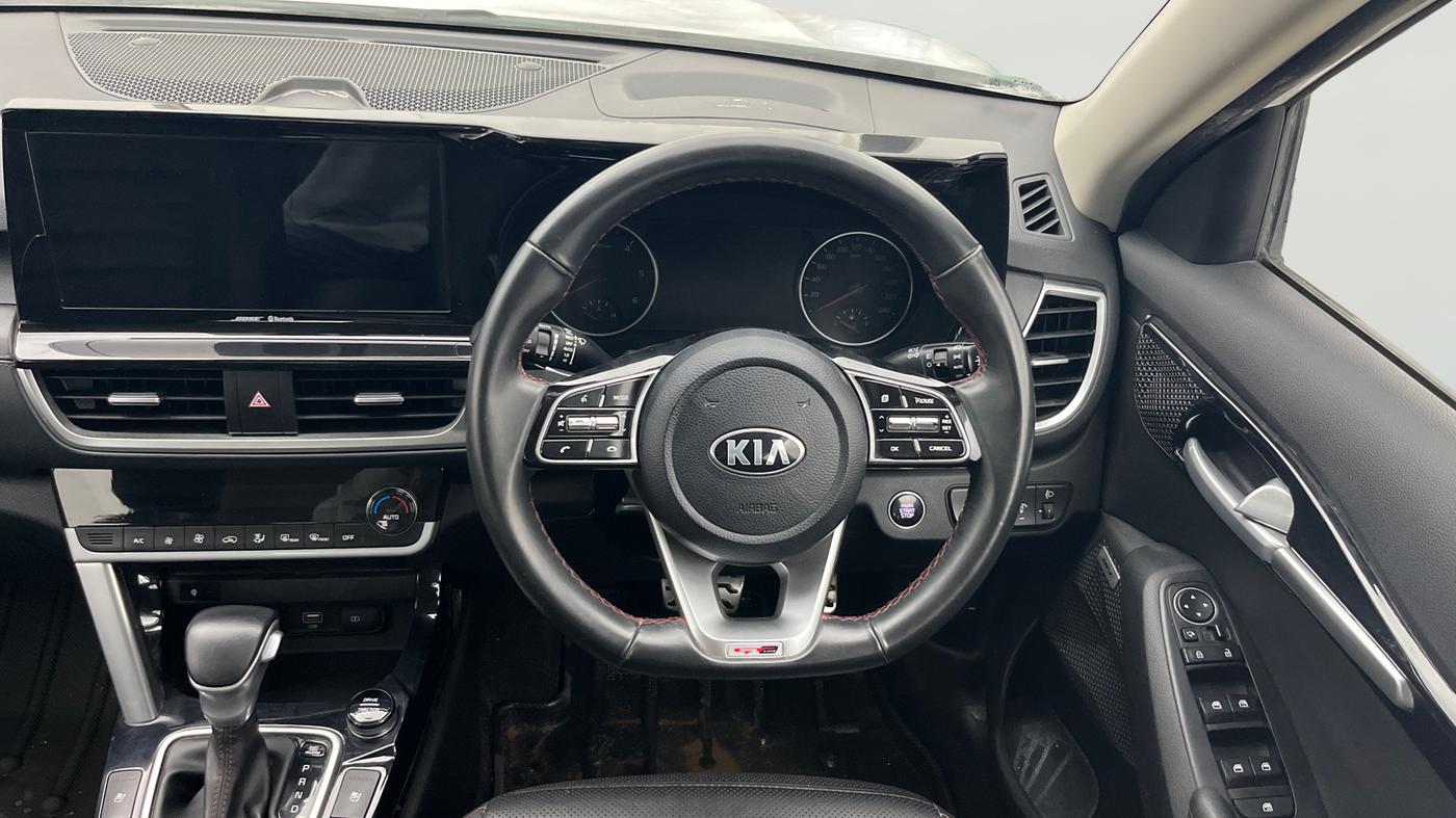 2021 KIA SELTOS GTX PLUS AT 1.5 DIESEL, Diesel, Automatic, 95,162 km, Steering Wheel Close Up