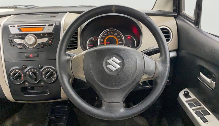 2016 Maruti Wagon R 1.0 VXI, Petrol, Manual, 98,961 km, Steering Wheel Close Up