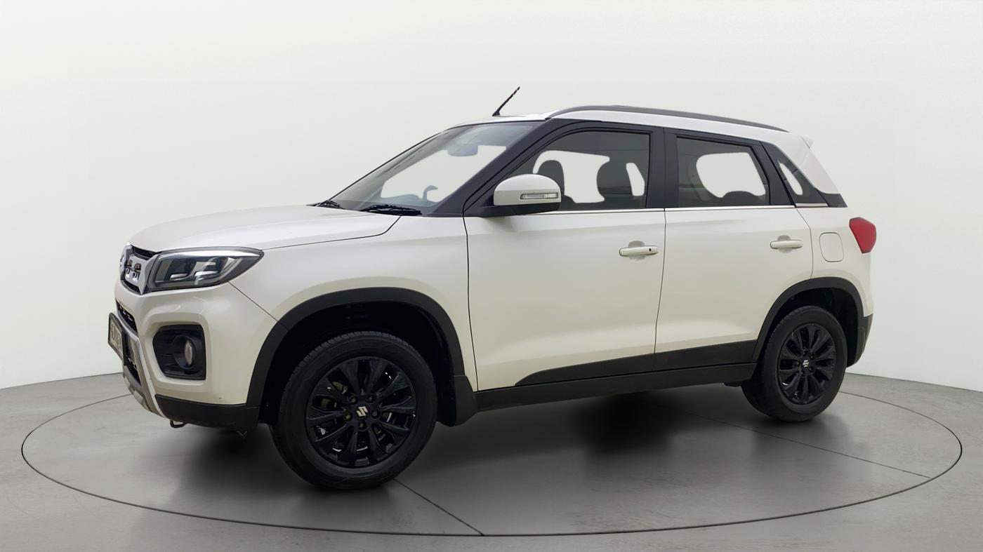 2021 Maruti Vitara Brezza ZXI, CNG, Manual, 60,120 km, Left Front Diagonal