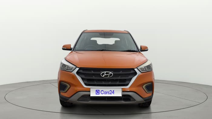 2019 Hyundai Creta E PLUS 1.6 PETROL, Petrol, Manual, 37,616 km, Front
