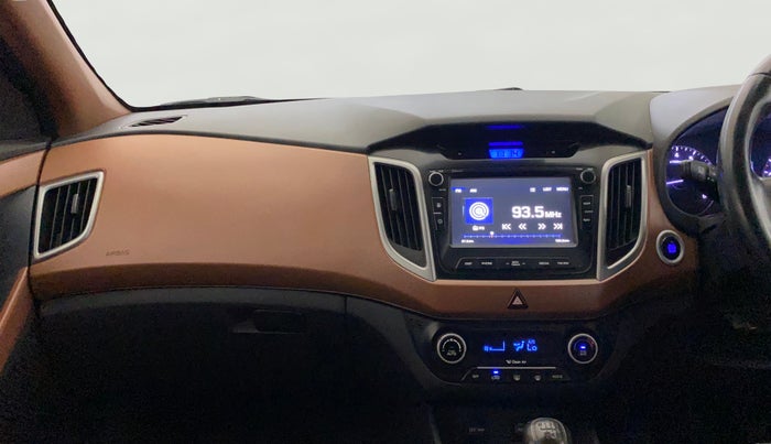 2017 Hyundai Creta SX PLUS 1.6 PETROL SPECIAL EDITION, Petrol, Manual, 1,15,075 km, Air Conditioner