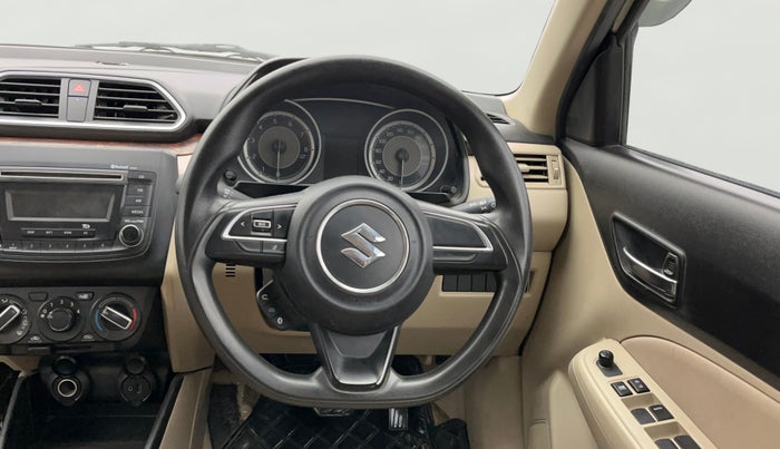 2018 Maruti Dzire VXI AMT, Petrol, Automatic, 48,114 km, Steering Wheel Close Up