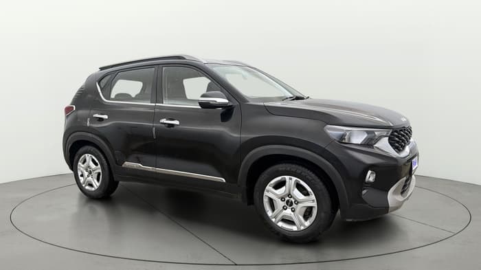 2023 KIA SONET HTK PLUS 1.0 IMT, Petrol, Manual, 52,853 km, Right Front Diagonal