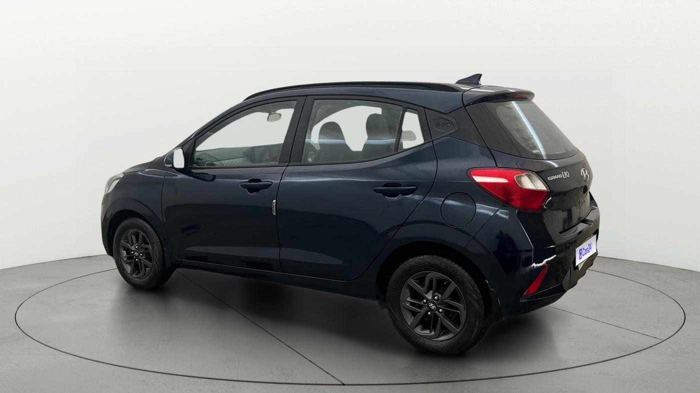 2021 Hyundai GRAND I10 NIOS SPORTZ AMT 1.2 KAPPA VTVT, Petrol, Automatic, 88,048 km, Left Back Diagonal