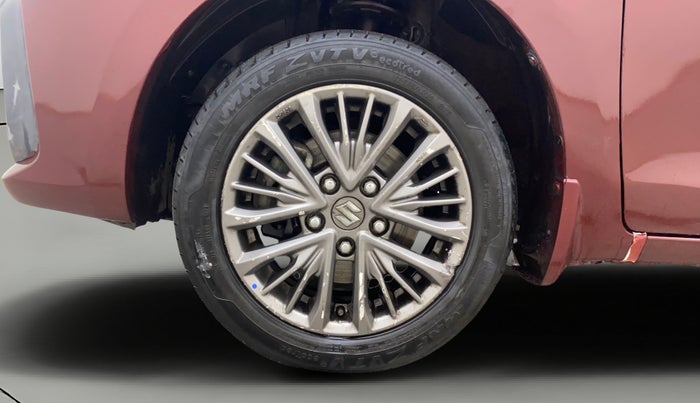 2020 Maruti Ertiga ZXI+ SHVS, Petrol, Manual, 94,315 km, Left Front Wheel