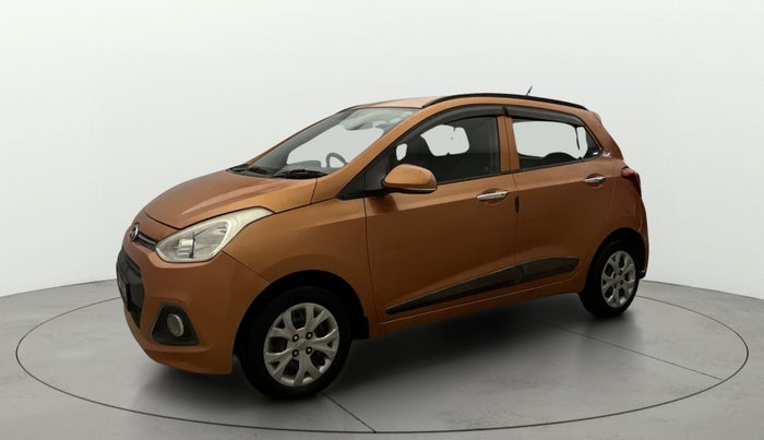 2014 Hyundai Grand i10 SPORTZ 1.2 KAPPA VTVT, Petrol, Manual, 82,749 km, Left Front Diagonal