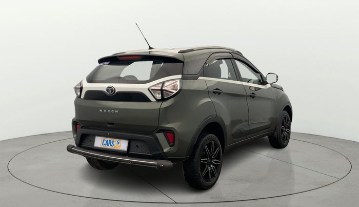 2021 Tata NEXON XMA SUNROOF PETROL, Petrol, Automatic, 93,789 km, Right Back Diagonal