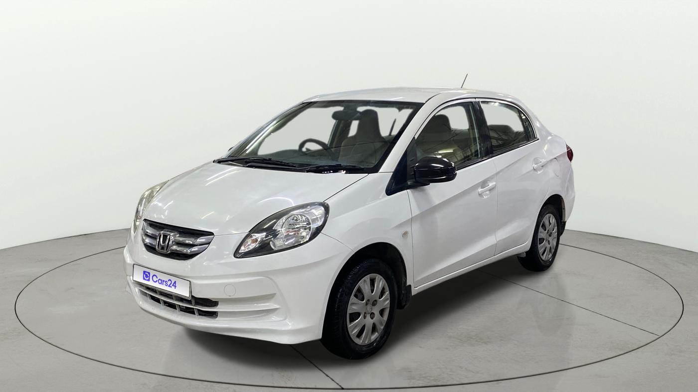 2015 Honda Amaze 1.2L I-VTEC S, Petrol, Manual, 1,09,812 km, Left Front Diagonal