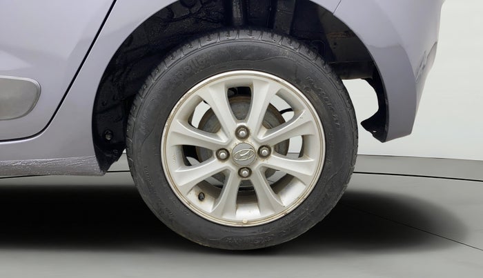 2015 Hyundai Grand i10 ASTA 1.2 KAPPA VTVT, Petrol, Manual, 95,057 km, Left Rear Wheel