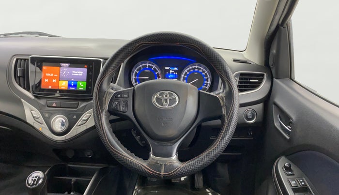 2020 Toyota Glanza G, Petrol, Manual, 52,706 km, Steering Wheel Close Up