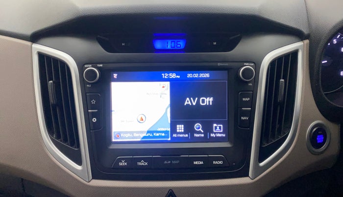 2019 Hyundai Creta SX AT 1.6 PETROL, Petrol, Automatic, 55,661 km, Air Conditioner