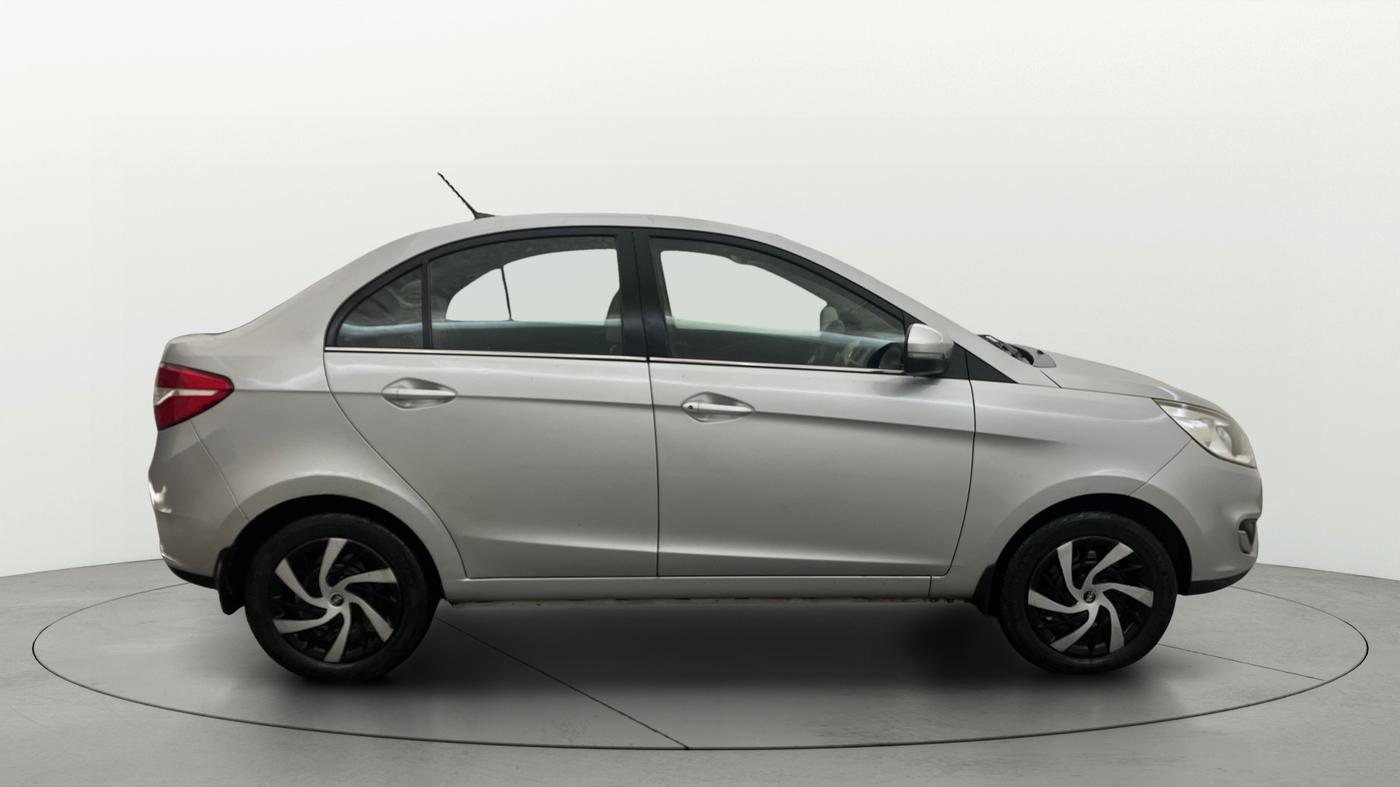 2015 Tata Zest XM PETROL, CNG, Manual, 79,089 km, Right Side View