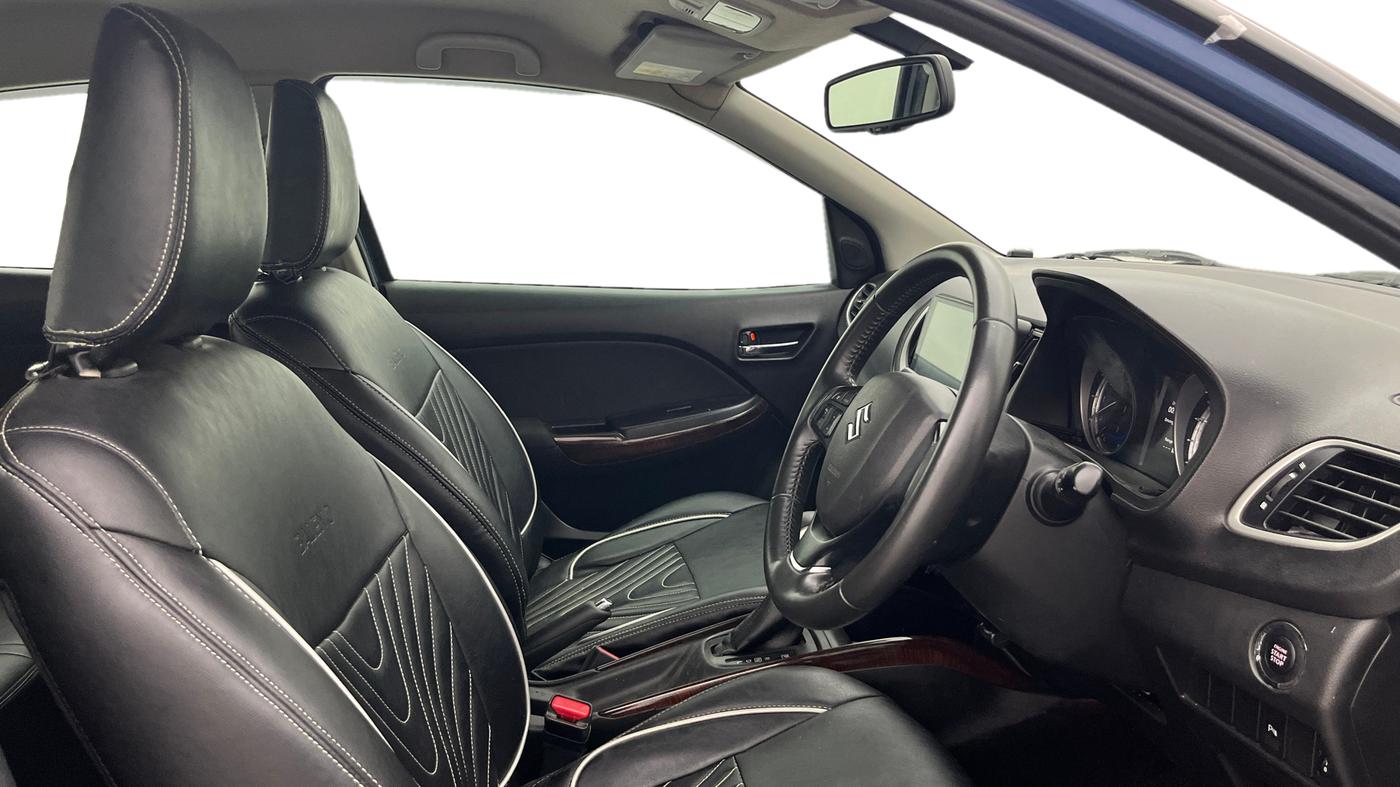 2018 Maruti Baleno ZETA CVT PETROL 1.2, Petrol, Automatic, 72,379 km, Right Side Front Door Cabin