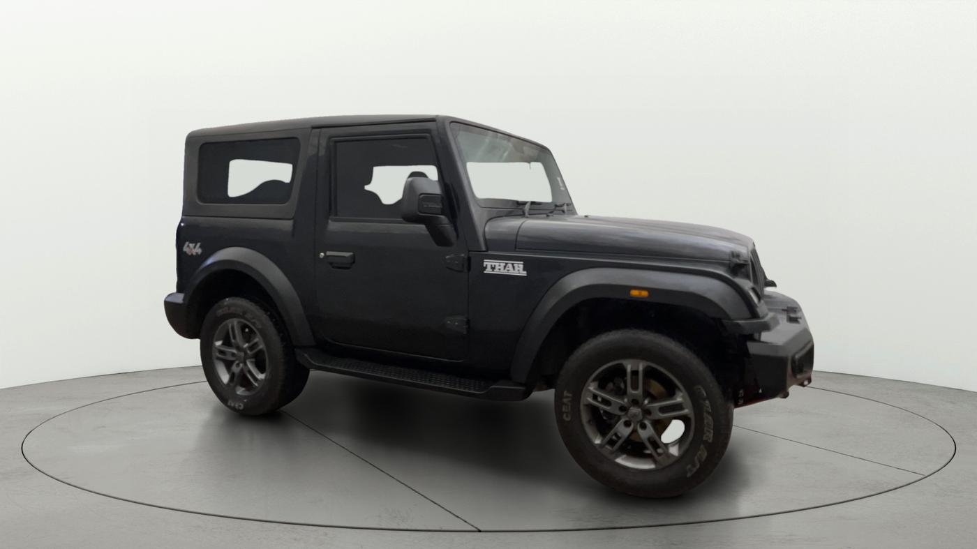 2022 Mahindra Thar LX PETROL HT 4WD AT, Petrol, Automatic, 47,201 km, Right Front Diagonal