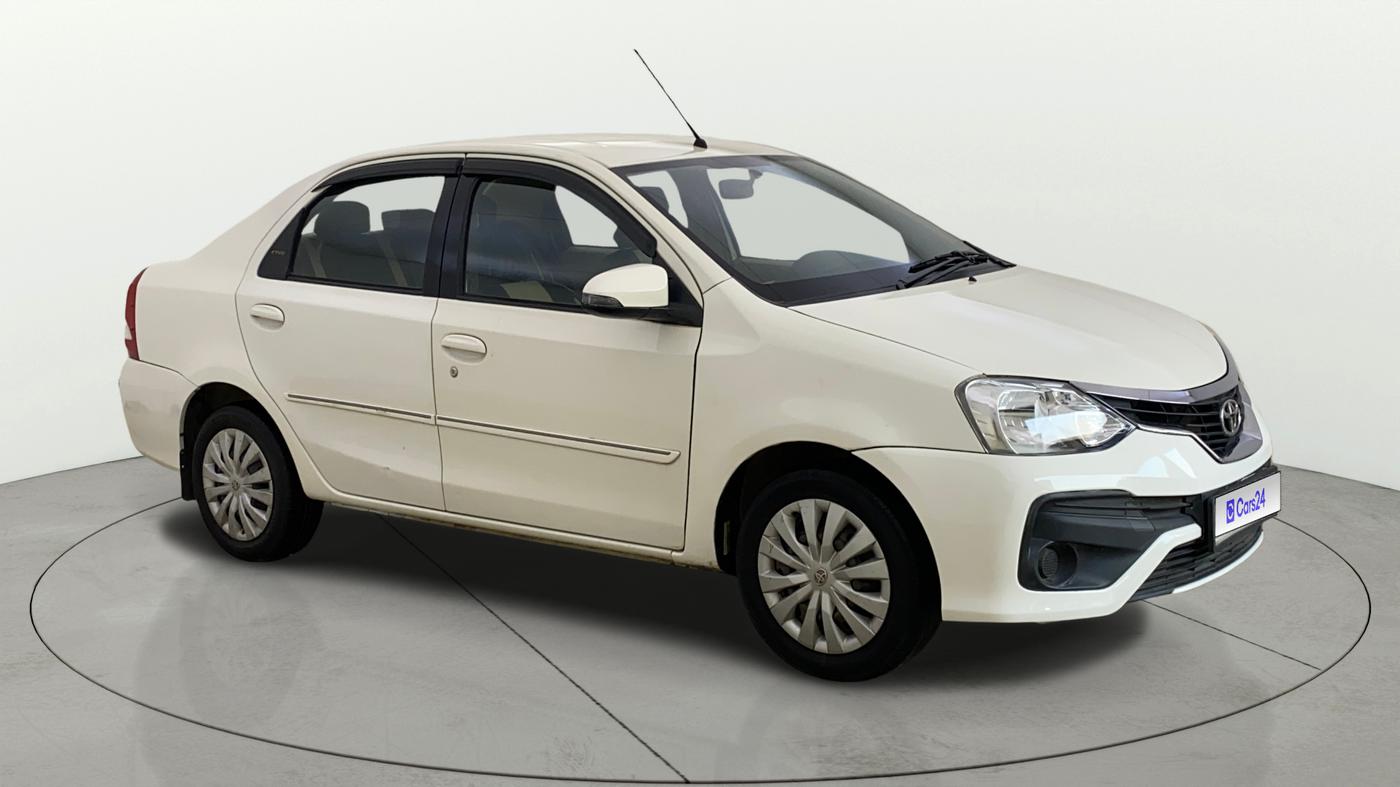 2018 Toyota Etios V PLATINUM, Petrol, Manual, 60,242 km, Right Front Diagonal