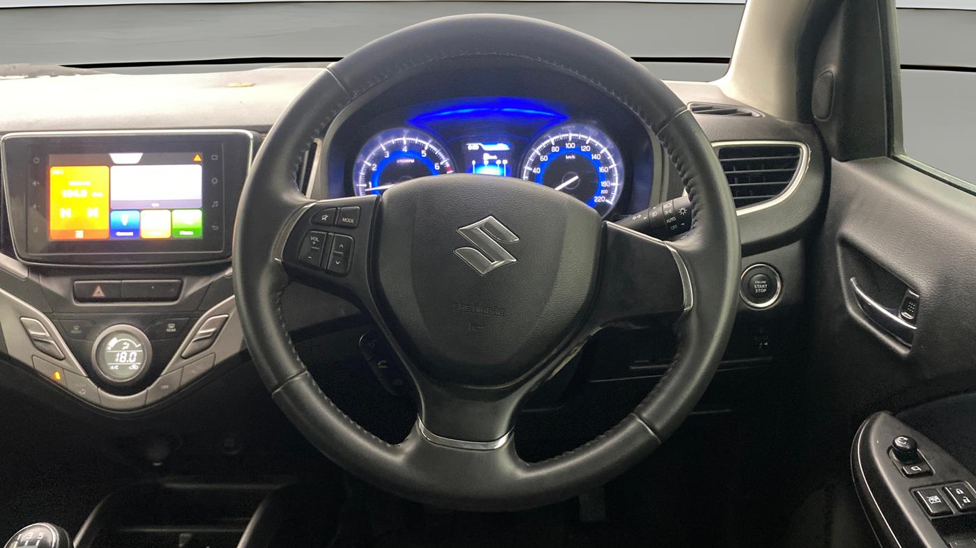 2021 Maruti Baleno ALPHA PETROL 1.2, Petrol, Manual, 10,668 km, Steering Wheel Close Up