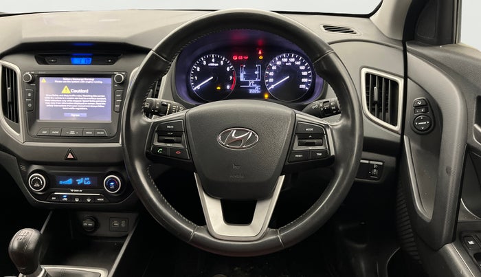 2017 Hyundai Creta SX PLUS 1.6 PETROL, Petrol, Manual, 34,982 km, Steering Wheel Close Up