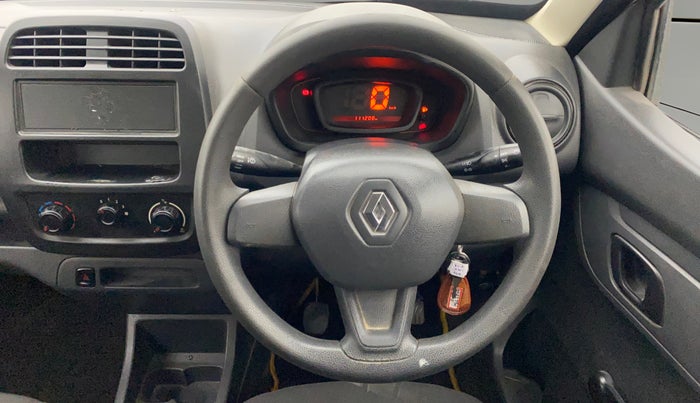 2016 Renault Kwid RXL, Petrol, Manual, 1,11,165 km, Steering Wheel Close Up