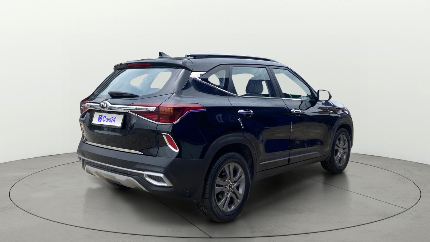 2021 KIA SELTOS HTX IVT 1.5 PETROL, Petrol, Automatic, 69,189 km, Right Back Diagonal