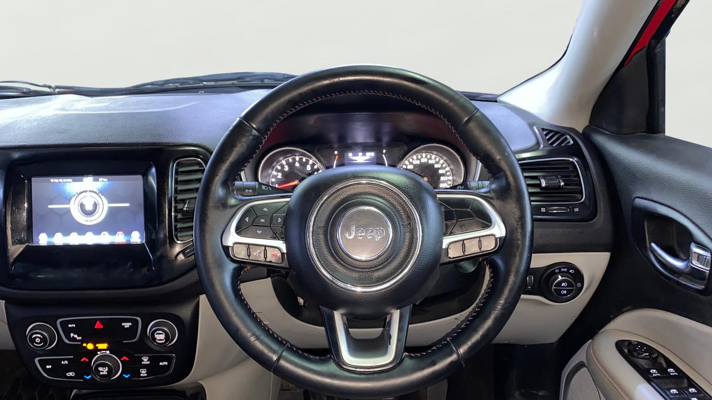 2018 Jeep Compass LIMITED 1.4 PETROL AT, Petrol, Automatic, 48,504 km, Steering Wheel Close Up