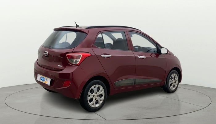 2013 Hyundai Grand i10 SPORTZ 1.2 KAPPA VTVT, Petrol, Manual, 66,051 km, Right Back Diagonal