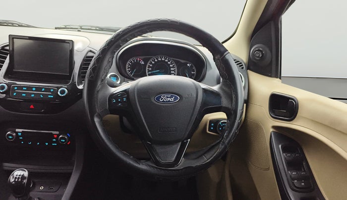 2019 Ford Figo Aspire TITANIUM 1.2 PETROL, Petrol, Manual, 65,254 km, Steering Wheel Close Up
