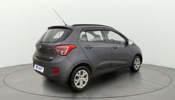 2016 Hyundai Grand i10 SPORTZ 1.2 KAPPA VTVT, Petrol, Manual, 36,091 km, Right Back Diagonal