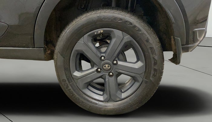 2023 Tata NEXON XZ PLUS PETROL SUNROOF DARK EDITION, Petrol, Manual, 17,910 km, Left Rear Wheel