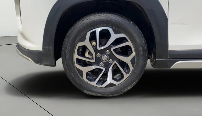 2023 Maruti FRONX ALPHA 1.0L TURBO 6 AT, Petrol, Automatic, 10,583 km, Left Front Wheel