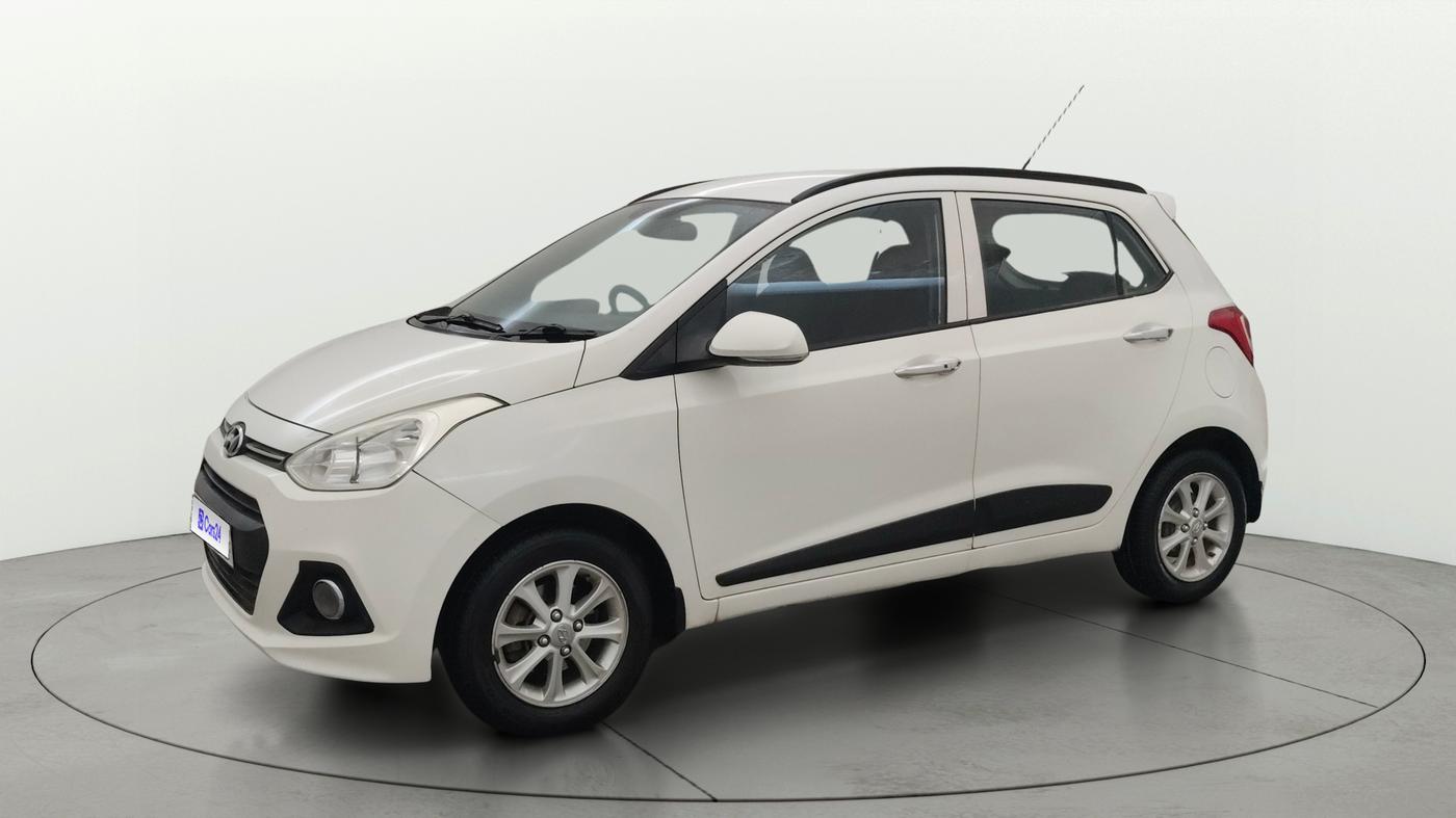 2016 Hyundai Grand i10 ASTA AT 1.2 KAPPA VTVT, Petrol, Automatic, 54,072 km, Left Front Diagonal