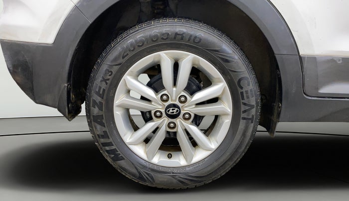 2017 Hyundai Creta SX PLUS 1.6 PETROL, Petrol, Manual, 70,805 km, Right Rear Wheel