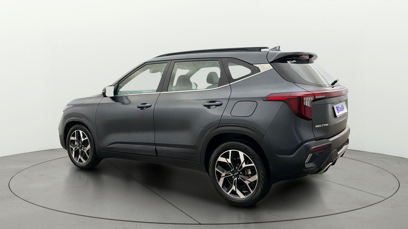 2023 KIA SELTOS  X LINE 1.5 TURBO PETROL DCT, Petrol, Automatic, 42,501 km, Left Back Diagonal