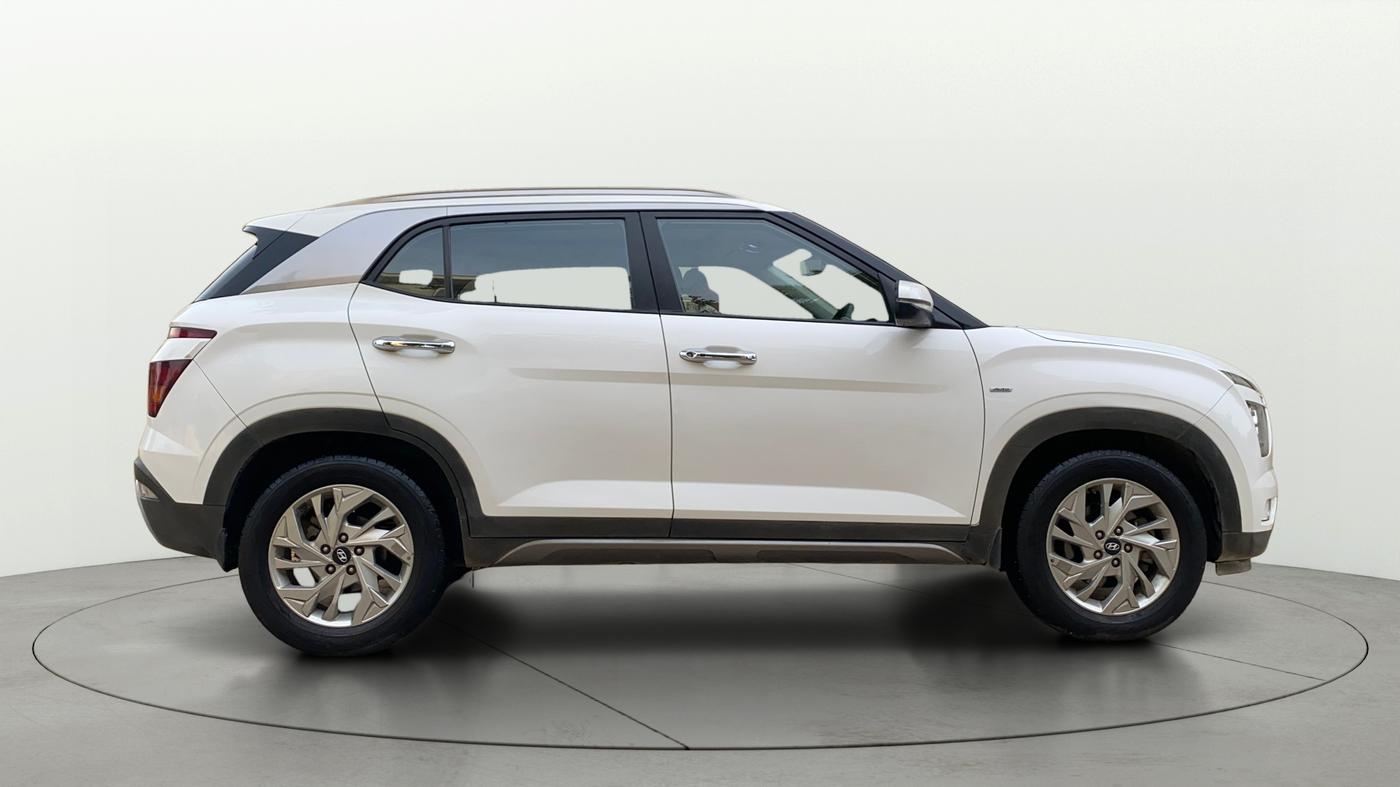 2021 Hyundai Creta SX IVT 1.5 PETROL, Petrol, Automatic, 84,756 km, Right Side View