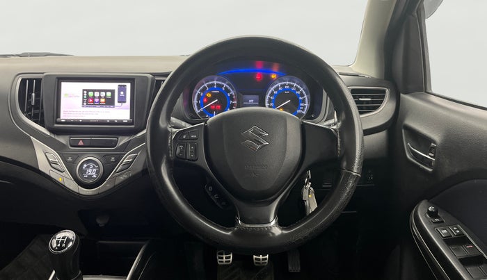 2019 Maruti Baleno DELTA PETROL 1.2, Petrol, Manual, 76,896 km, Steering Wheel Close Up